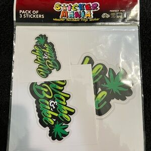 Wake and Bake Vinyl Stickers
